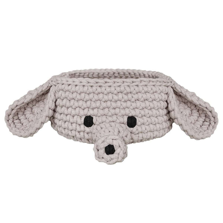 Elephant Basket | OATMEAL - Zuri House