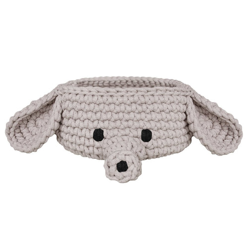 Elephant Basket | OATMEAL - Zuri House