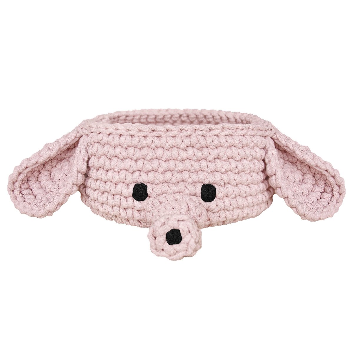 Elephant Basket | PALE PINK - Zuri House
