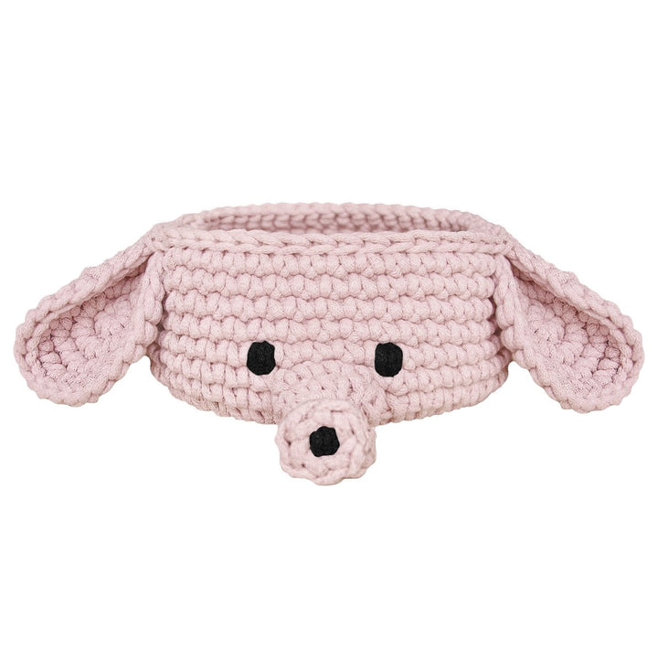 Elephant Basket | PALE PINK - Zuri House