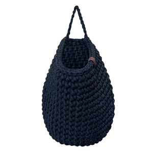 Crochet hanging bags | NAVY BLUE