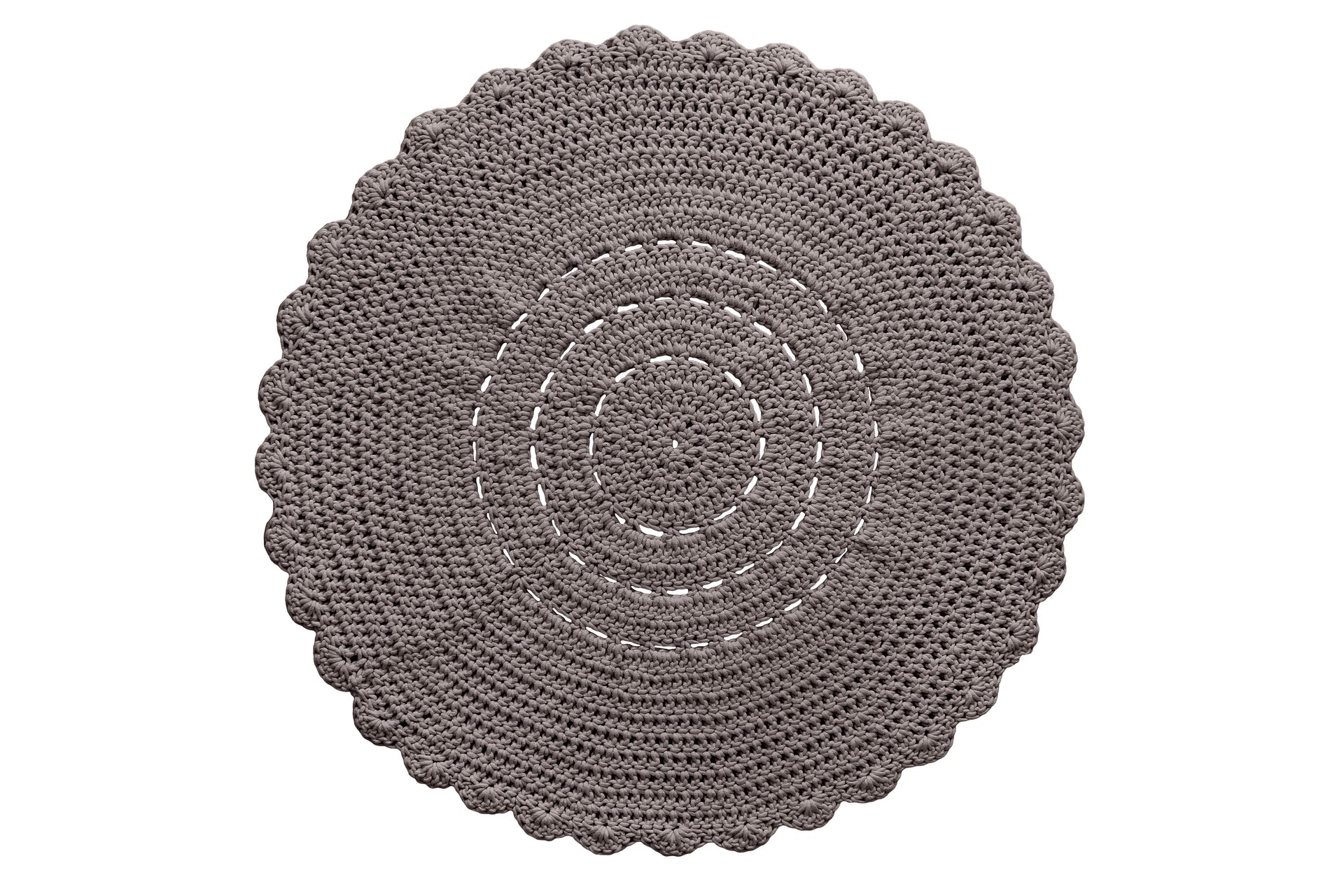 Crochet doily rug | MOCHA