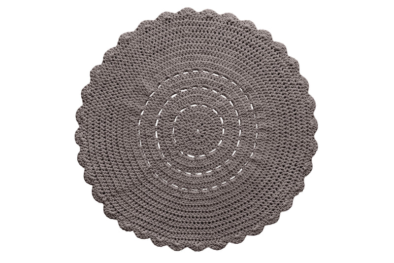 Crochet doily rug | MOCHA