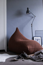 Knitted bean bag | CINNAMON - Zuri House