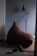 Knitted bean bag | CINNAMON - Zuri House