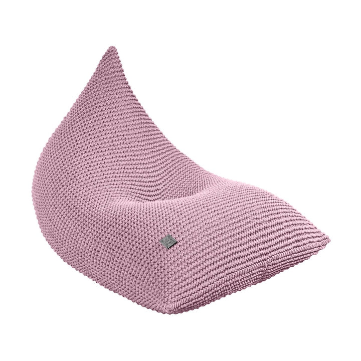 Knitted bean bag | DUSTY ROSE - Zuri House