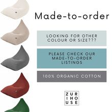 Knitted bean bag KIDS | AUBERGINE - Zuri House