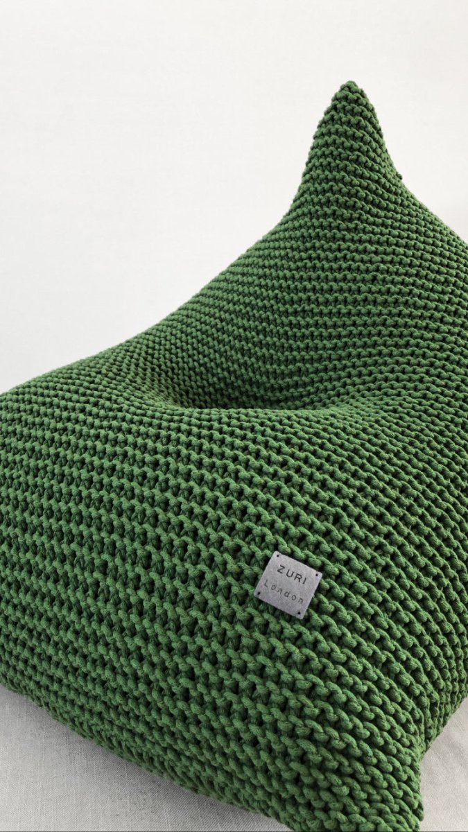 Knitted bean bag KIDS | AVOCADO - Zuri House