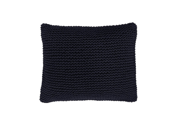 Knitted cushion | CHARCOAL | R2G - Zuri House