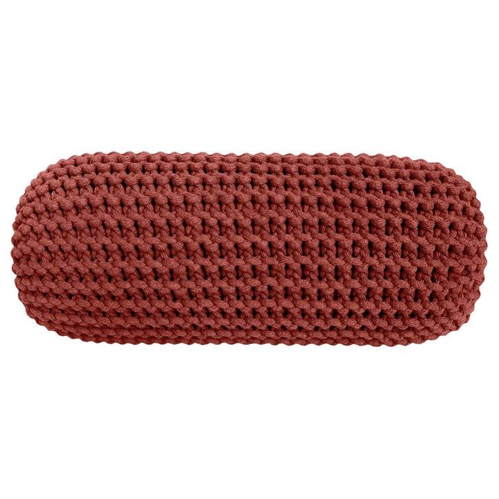 Knitted neck cushion | TERRACOTTA - Zuri House