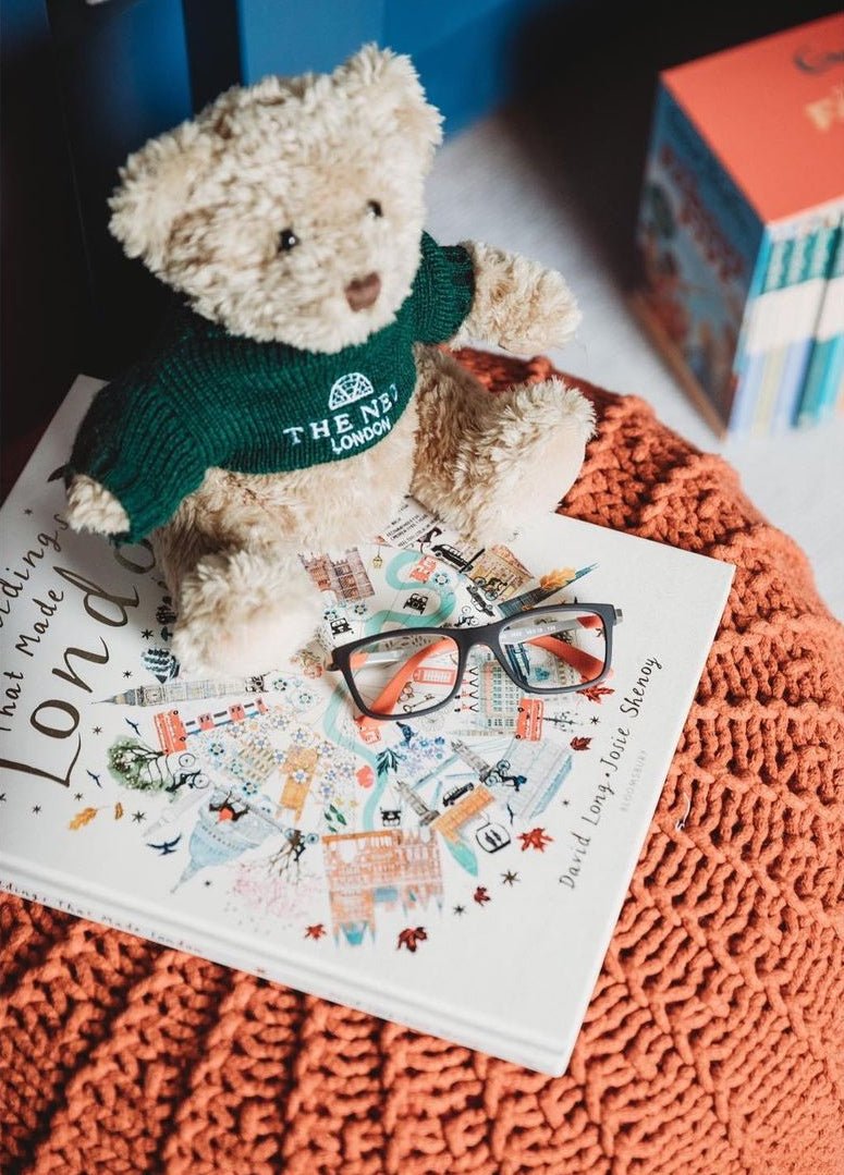 Knitted pouffe, Small | PUMPKIN - Zuri House