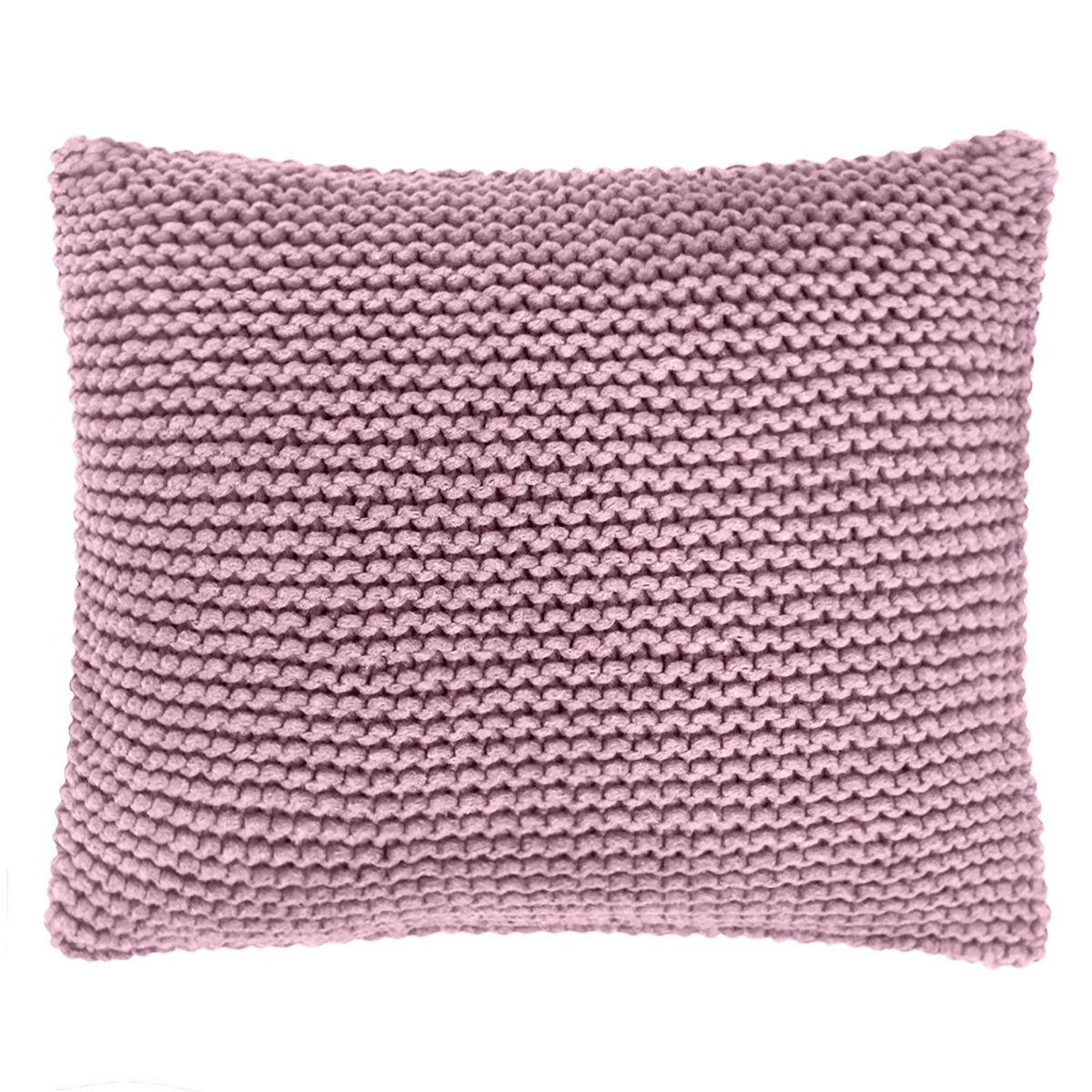 Knitted square cushion | DUSTY PINK - Zuri House