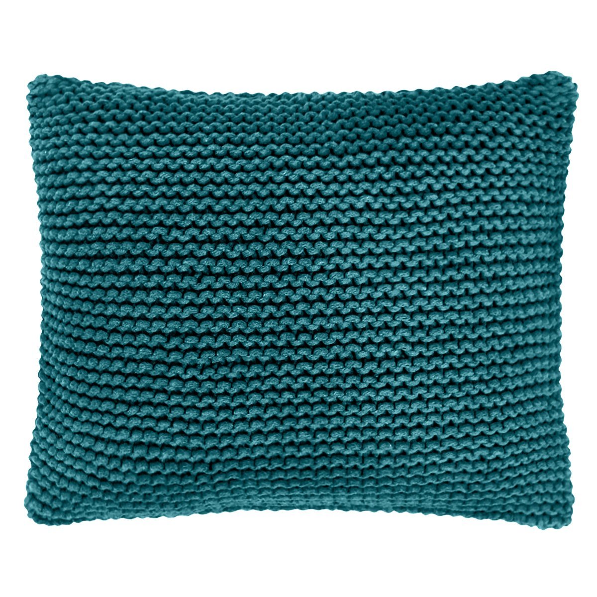 Knitted square cushion | OCEAN - Zuri House