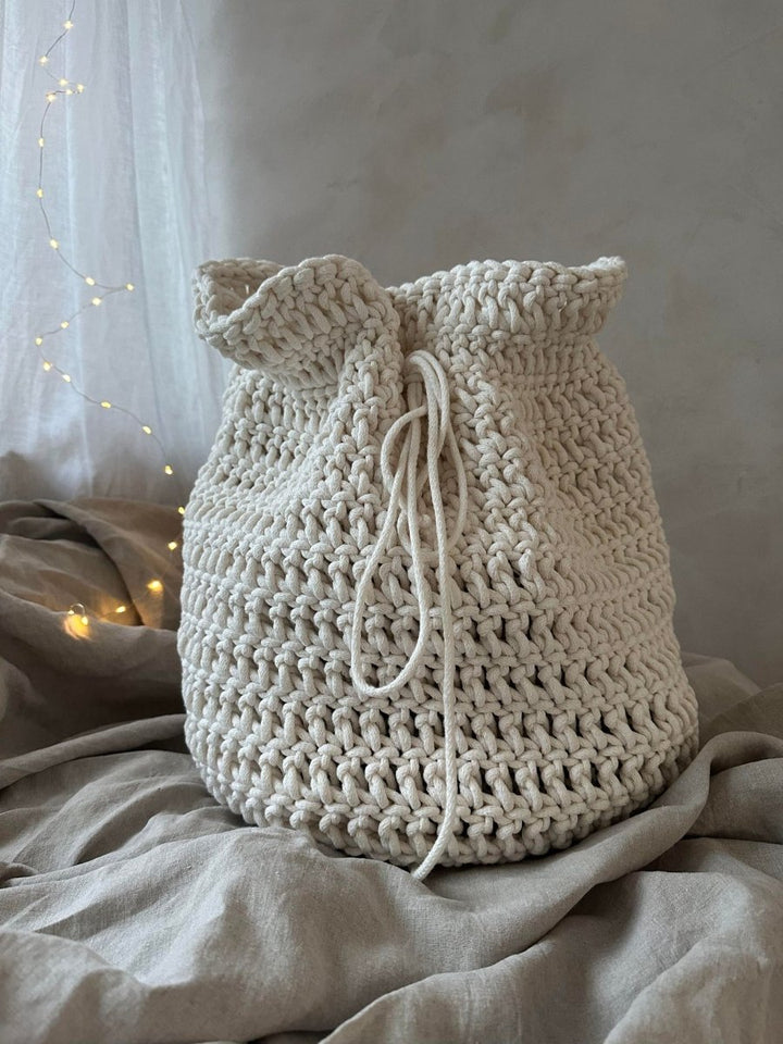 Large Santa sack | crocheted - Zuri House
