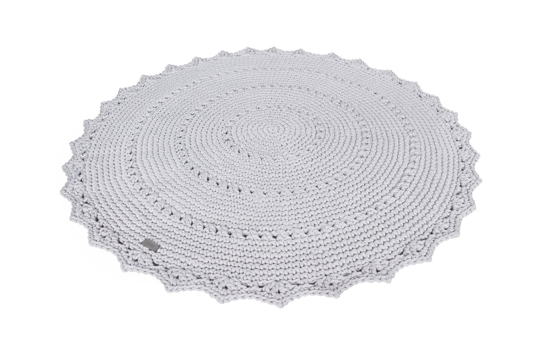 Mandala rug LIGHT GREY - Zuri House