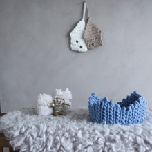Natural cotton crown | blue - Zuri House