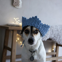 Natural cotton crown | blue - Zuri House