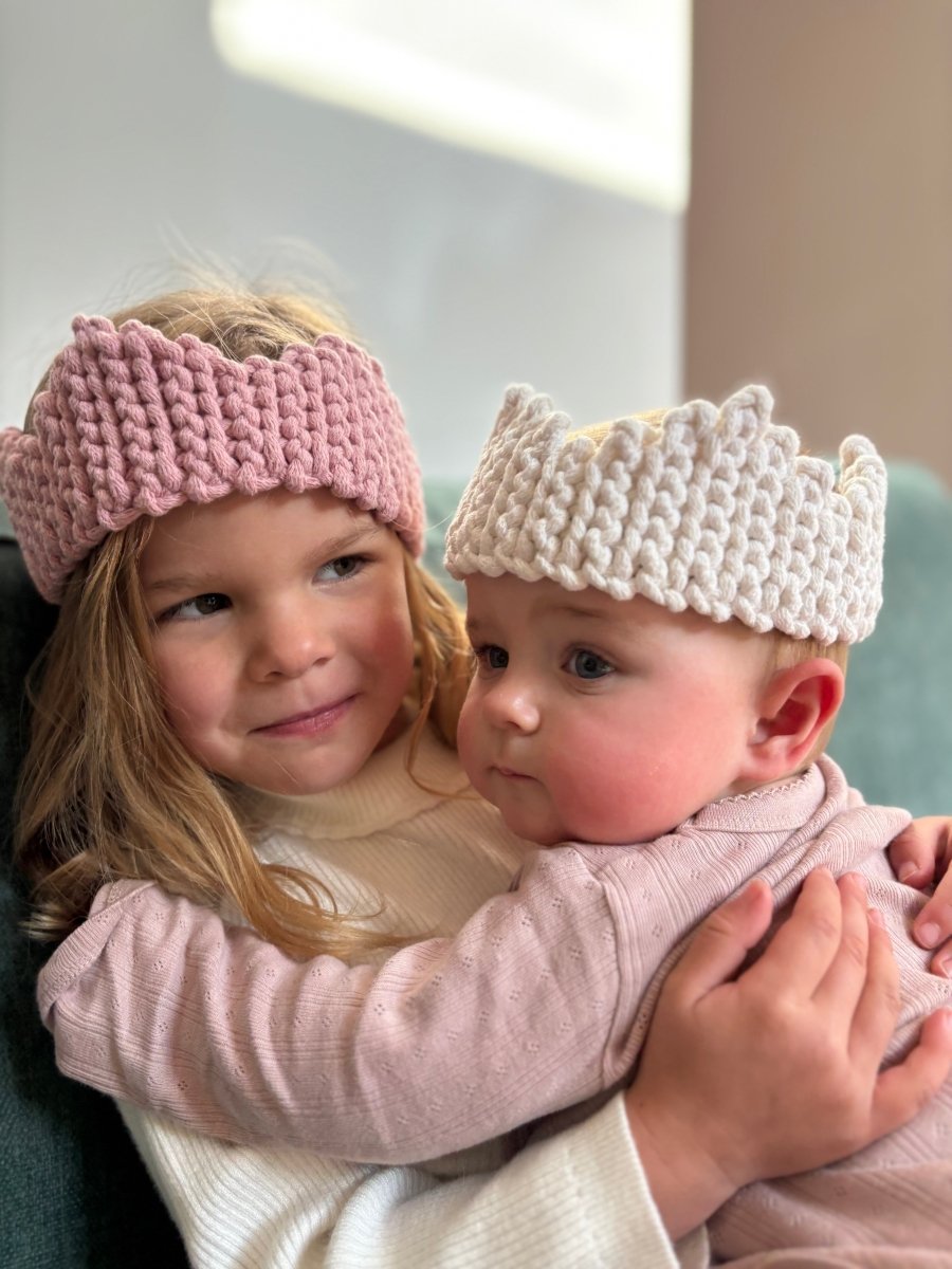 Natural cotton crown | cinnamon - Zuri House
