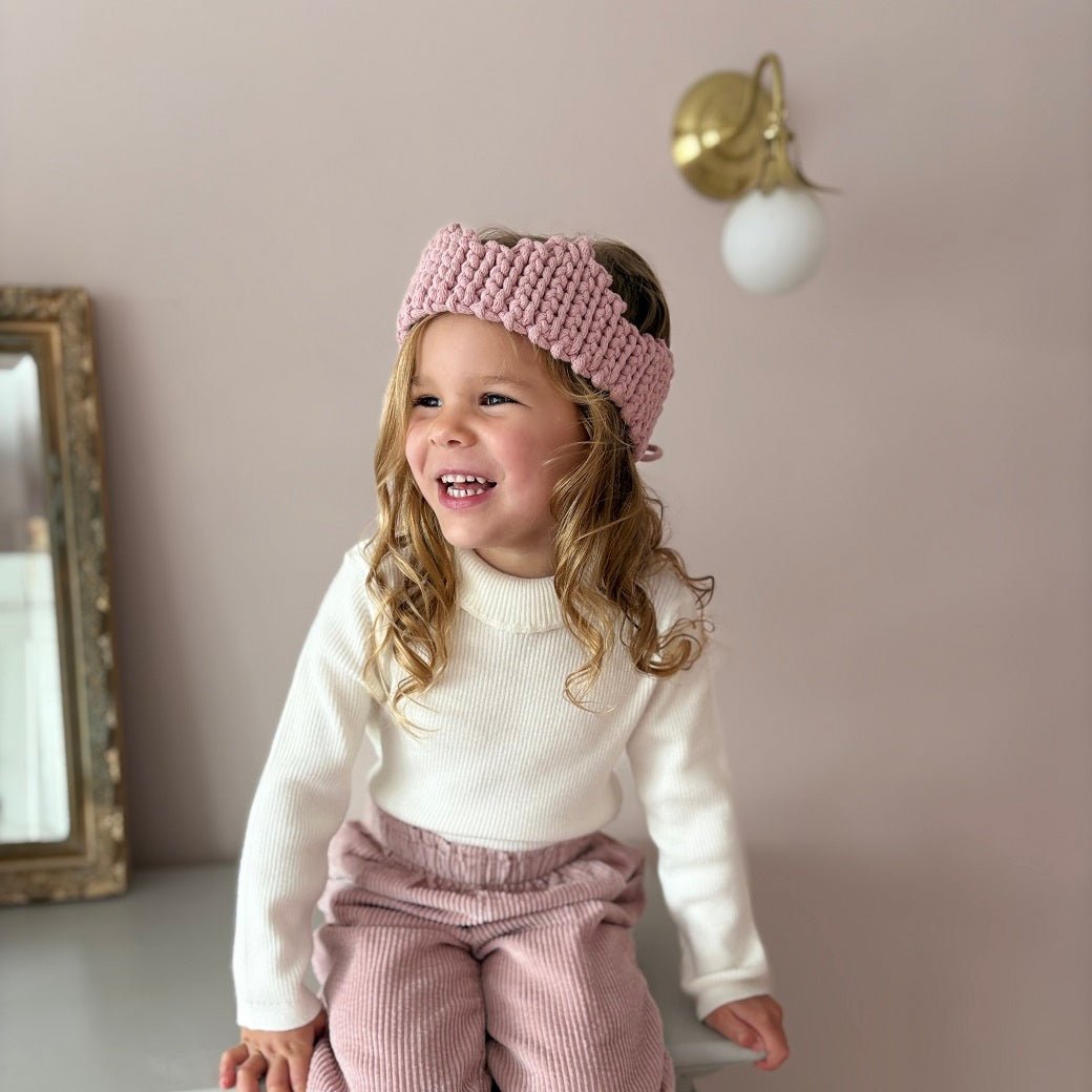 Natural cotton crown | sage - Zuri House