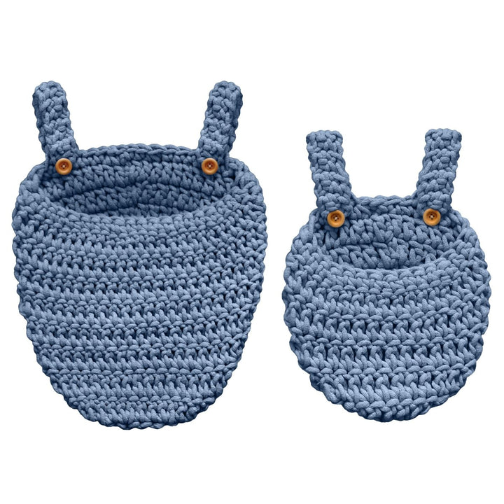 Nursery organiser | LIGHT DENIM - Zuri House