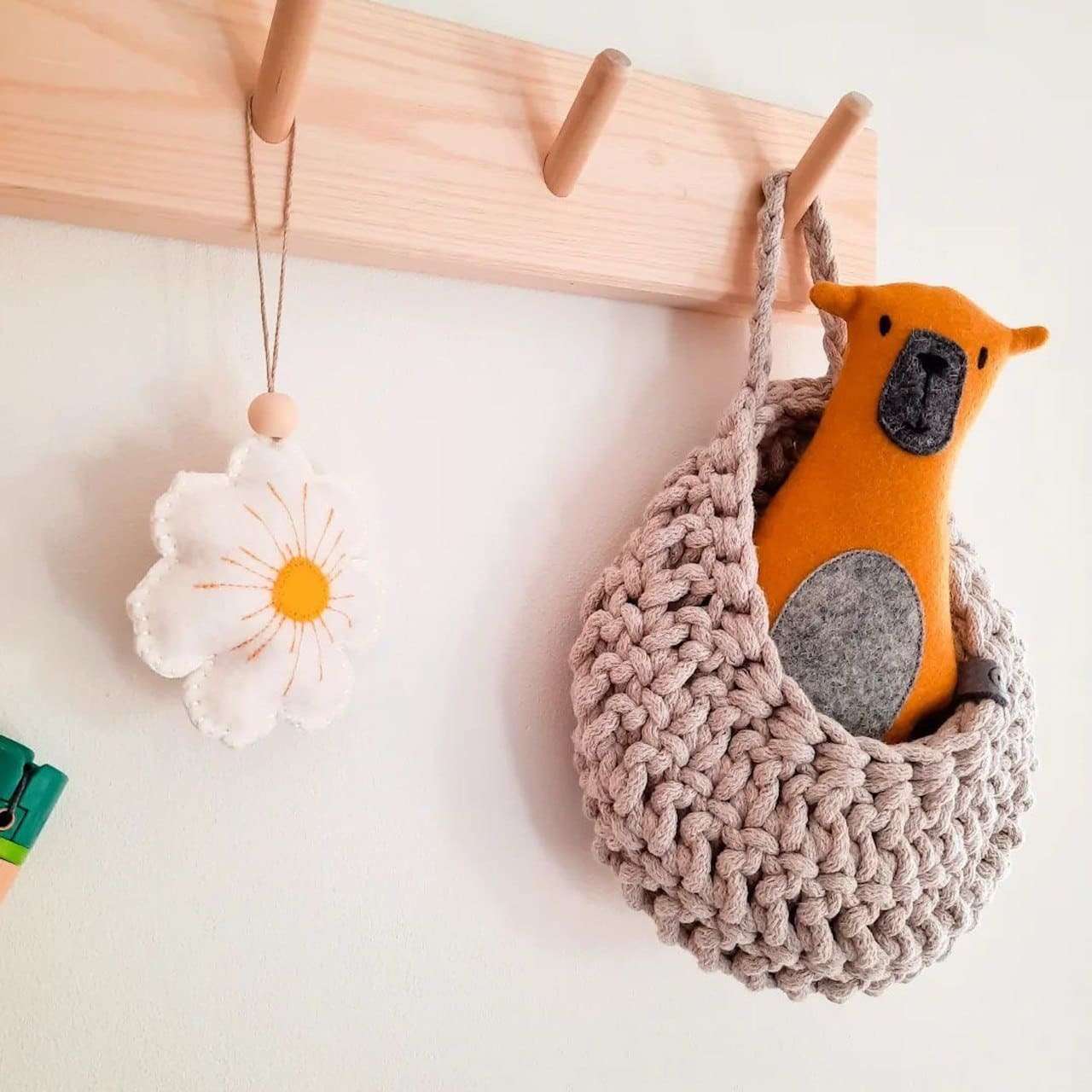 Crochet Drop Baskets