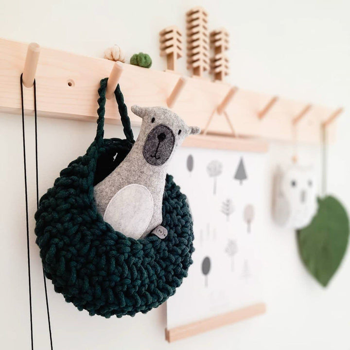 Crochet Drop Baskets - Zuri House