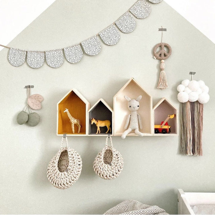 Crochet Drop Baskets - Zuri House