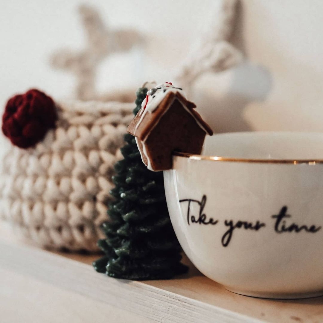Reindeer basket | Ivory & Red Nose - Zuri House