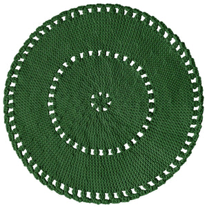 Crochet BOHO rug | AVOCADO