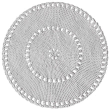 boho crochet round rug