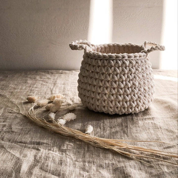 Small Crochet Basket PATTERN - Zuri House