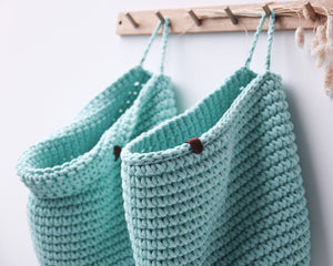 Crochet hanging bags | MINT