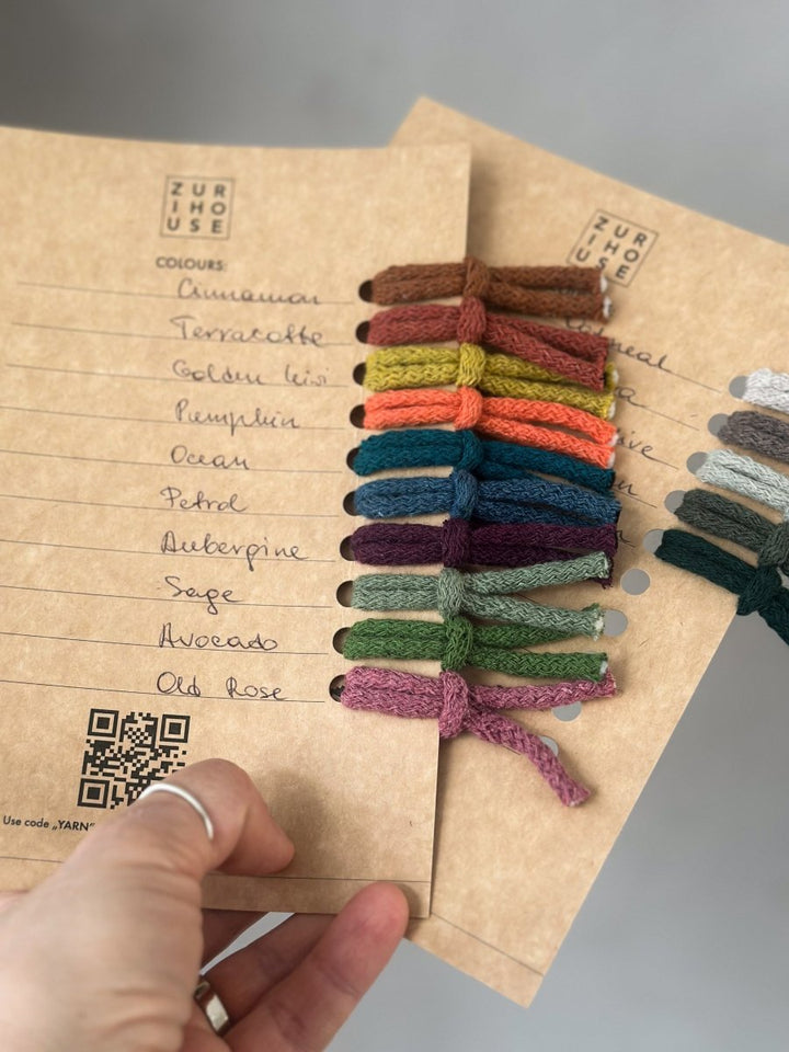YARN SAMPLES - Zuri House