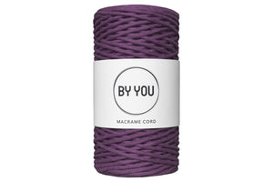 3mm Cotton Cord AUBERGINE 100m - Zuri House