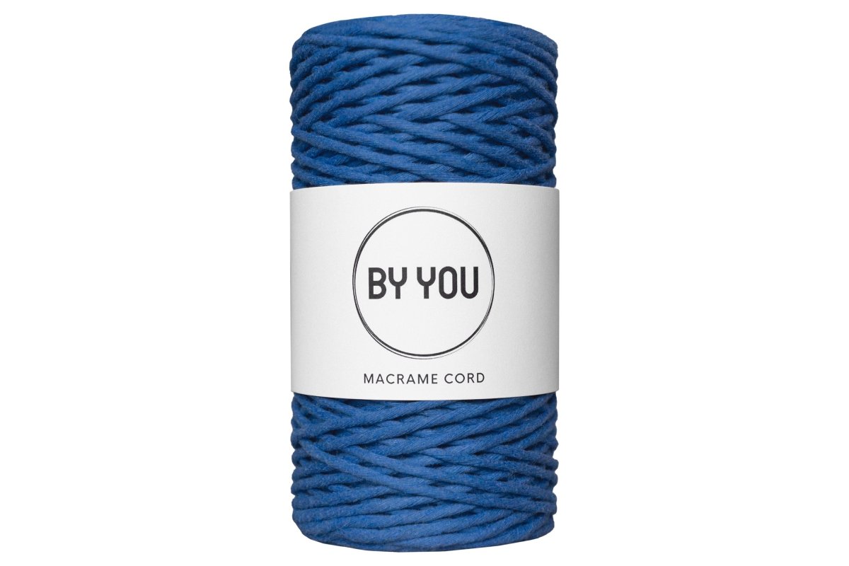 3mm Cotton Cord CORNFLOWER 100m - Zuri House