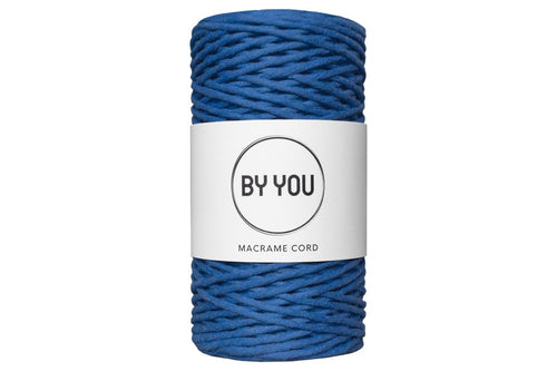 3mm Cotton Cord CORNFLOWER 100m - Zuri House