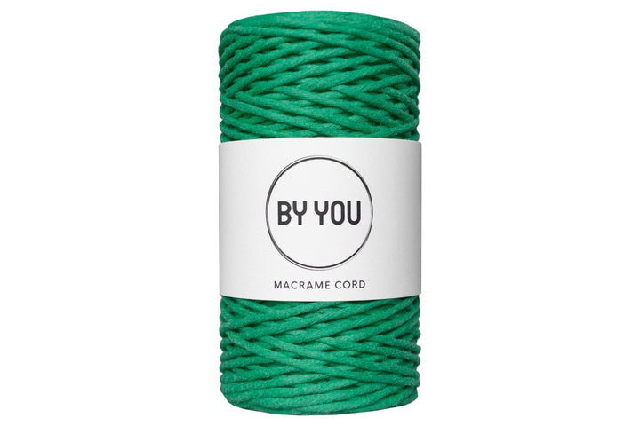 3mm Cotton Cord GRASS GREEN 100m - Zuri House