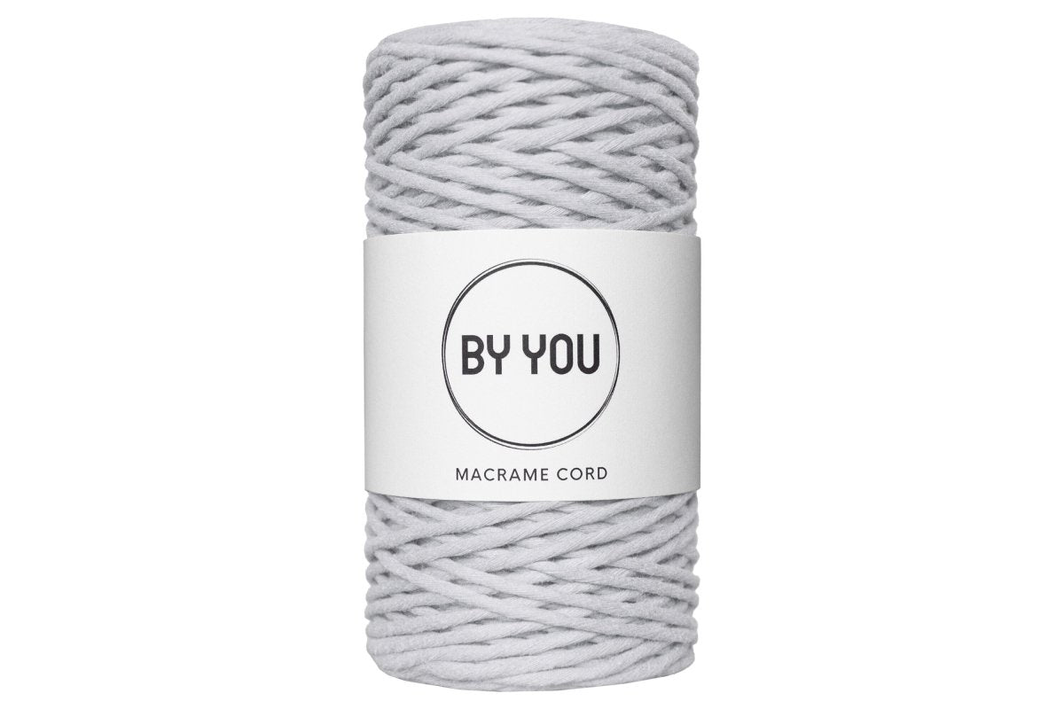3mm Cotton Cord GREY 100m - Zuri House