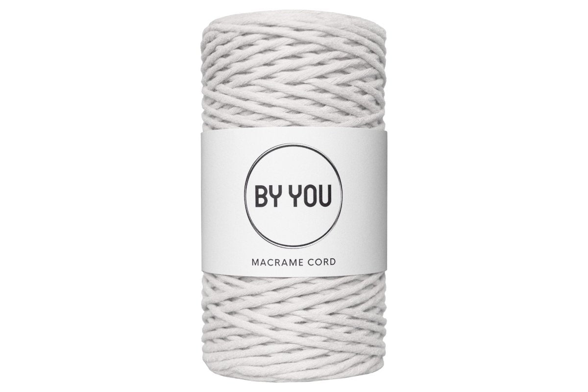 3mm Cotton Cord LIGHT GREY 100m - Zuri House