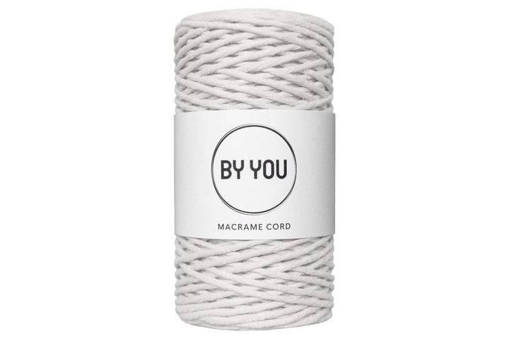 3mm Cotton Cord LIGHT GREY 100m - Zuri House