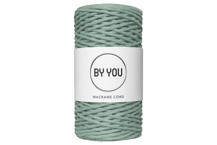3mm Cotton Cord WILD PEPPERMINT 100m - Zuri House