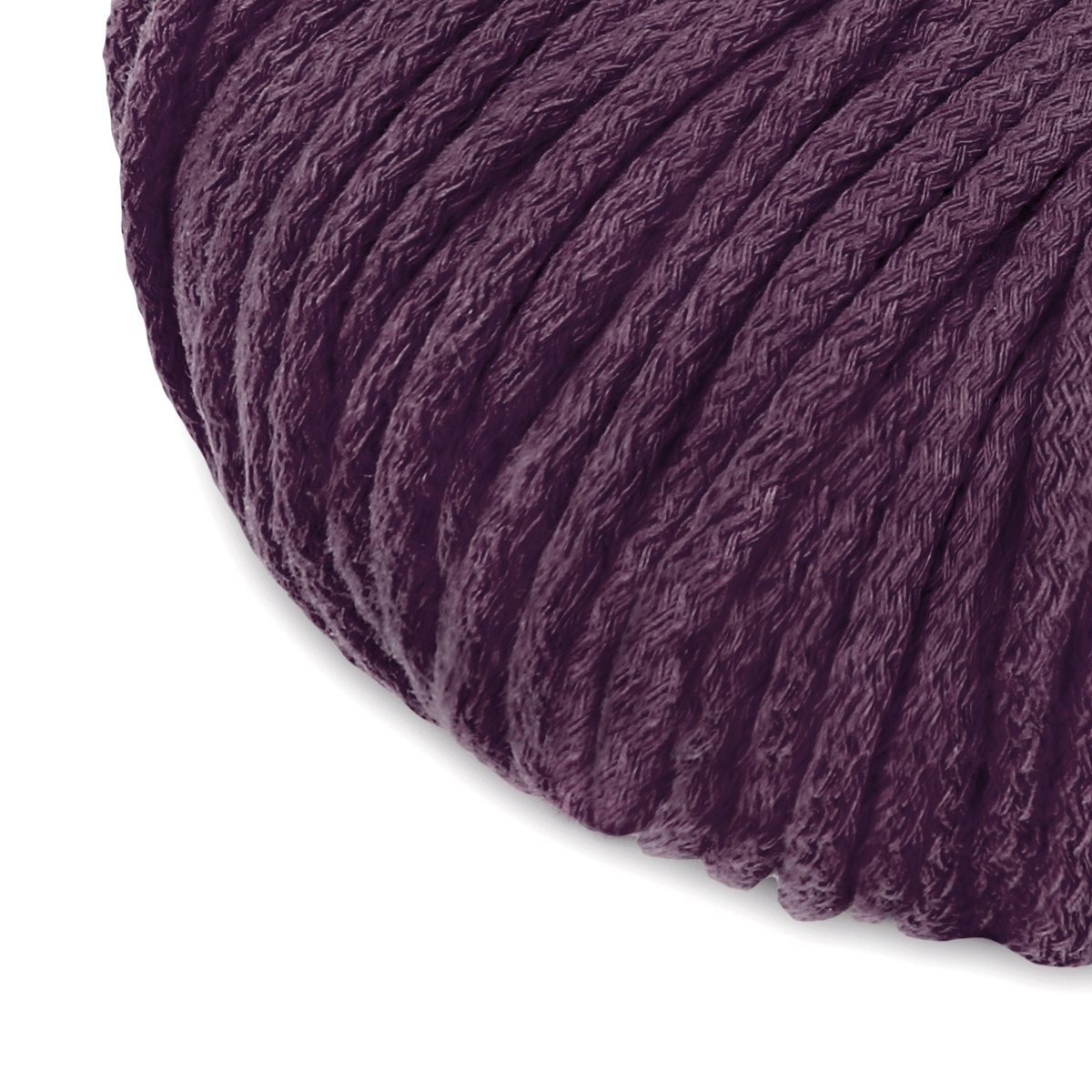 5mm Cotton Cord AUBERGINE 100m - Zuri House