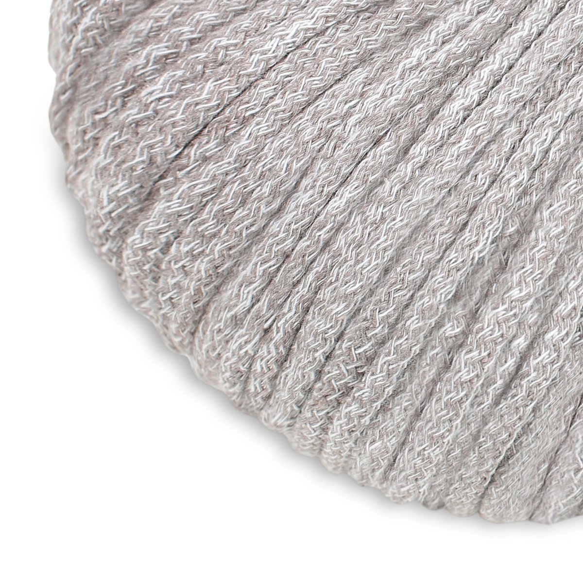 5mm Cotton Cord BEIGE MELANGE 100m - Zuri House