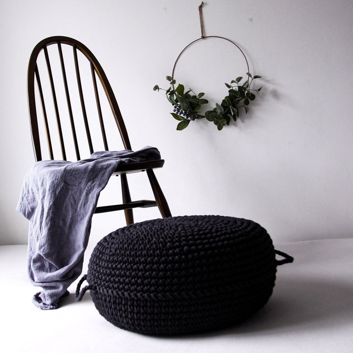 5mm Cotton Cord CHARCOAL 100m - Zuri House
