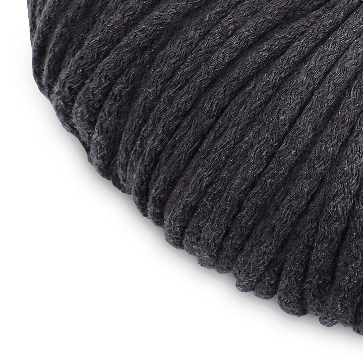 5mm Cotton Cord CHARCOAL 100m - Zuri House
