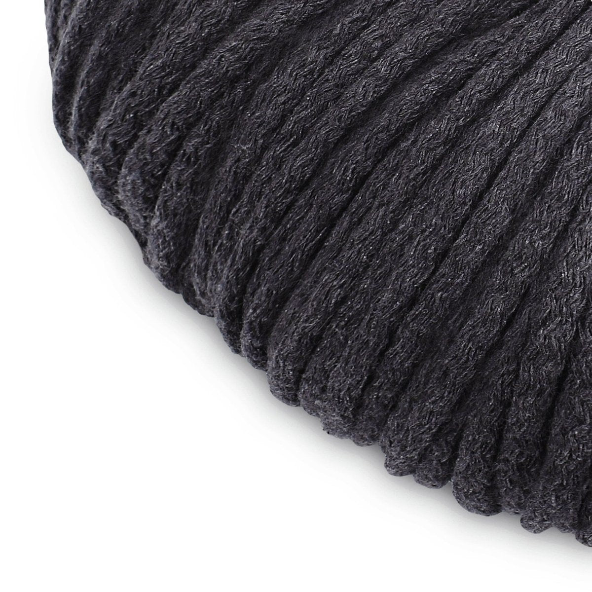 5mm Cotton Cord CHARCOAL 100m - Zuri House