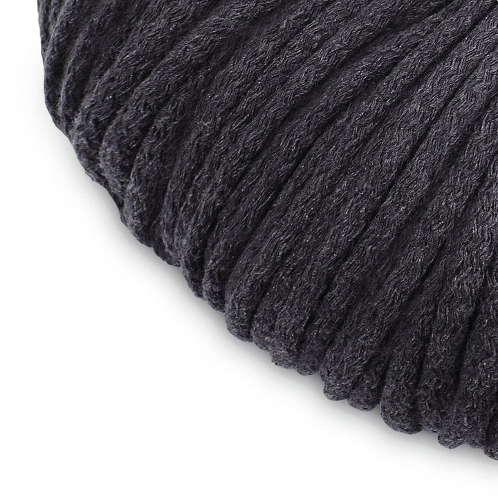 5mm Cotton Cord CHARCOAL 100m - Zuri House