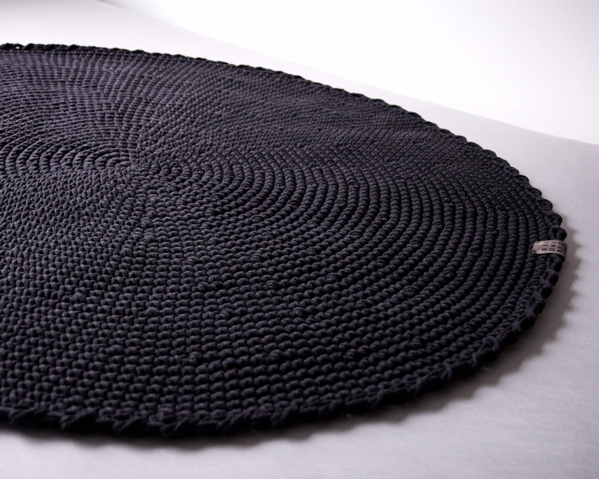 5mm Cotton Cord CHARCOAL 100m - Zuri House