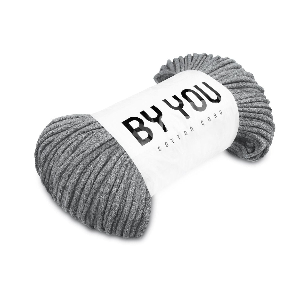 5mm Cotton Cord DARK GREY 100m - Zuri House