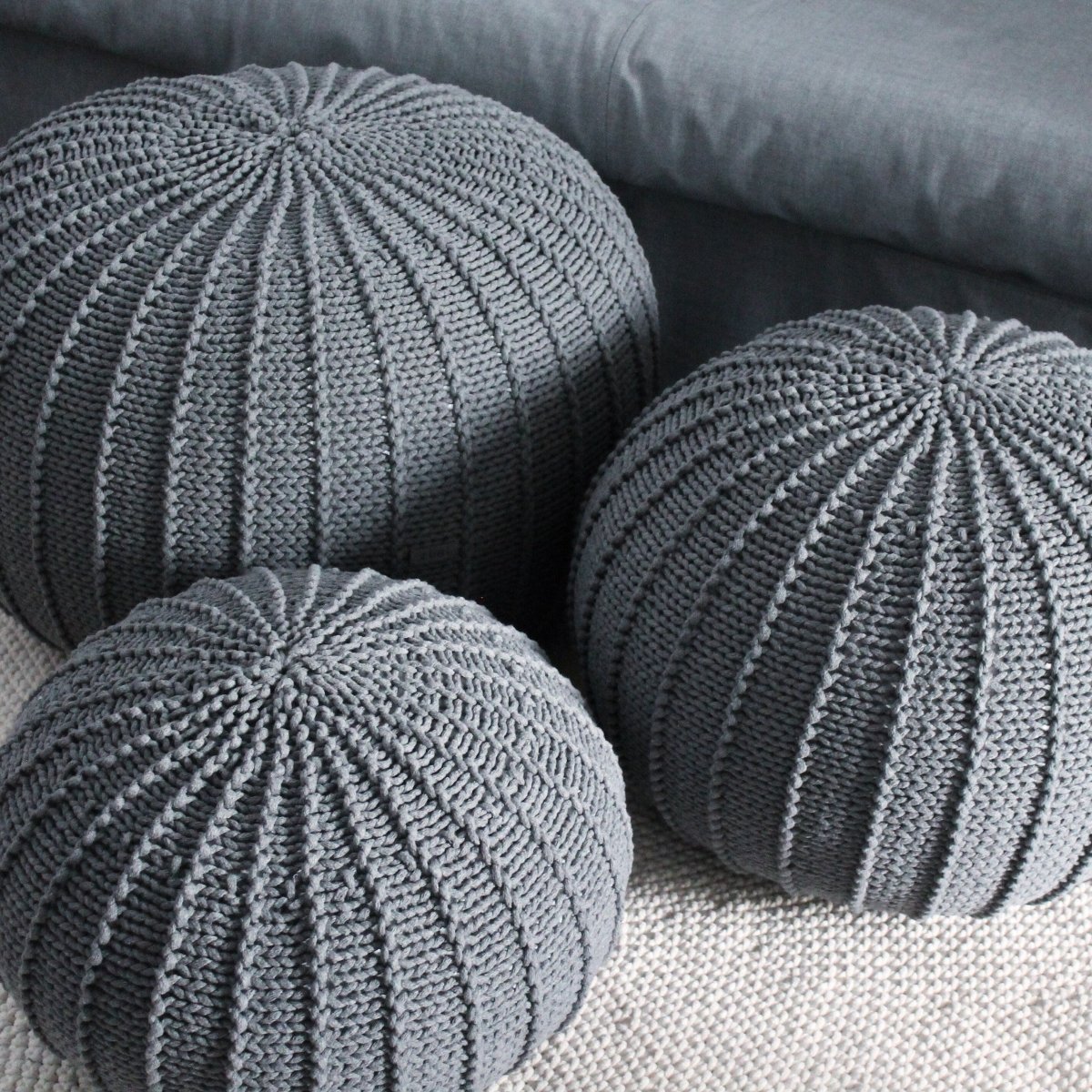 5mm Cotton Cord DARK GREY 100m - Zuri House